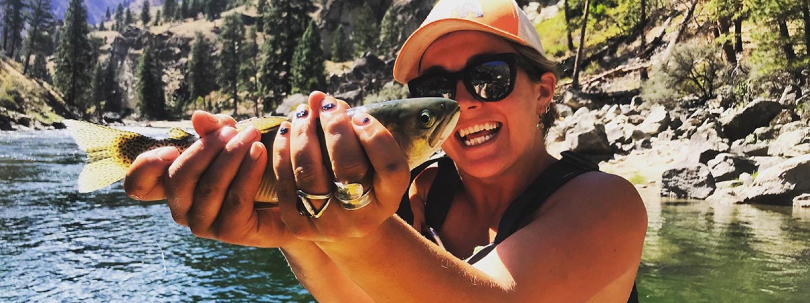 Catching Fish at Idaho's Frank Church Wilderness